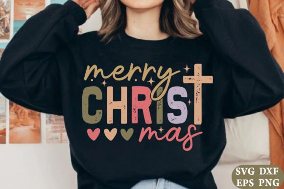 Christian Christmas SVG, Merry Christmas