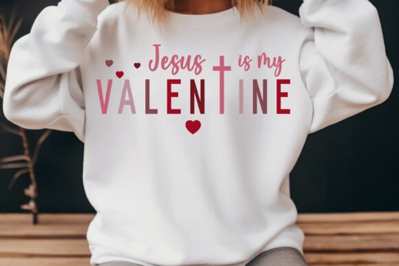 h1Jesus is My Valentine Retro SVG PNG for T-Shirt Designs & Graphicsh1