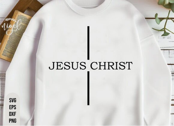 Jesus Christ SVG Faith Graphic for T-Shirt & Merchandise Designs