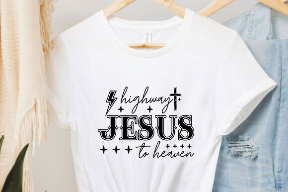 Jesus SVG Shirt: A Versatile Graphic for T-Shirt Designs & Marketing Visuals