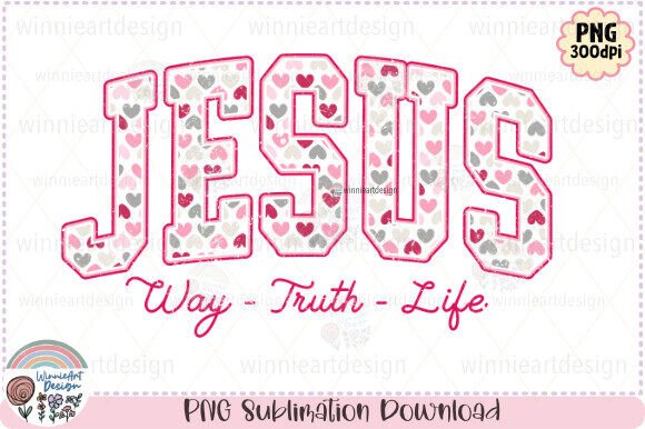 Retro Christian Valentine Jesus Love PNG for T-Shirt Designs & Brand Graphics