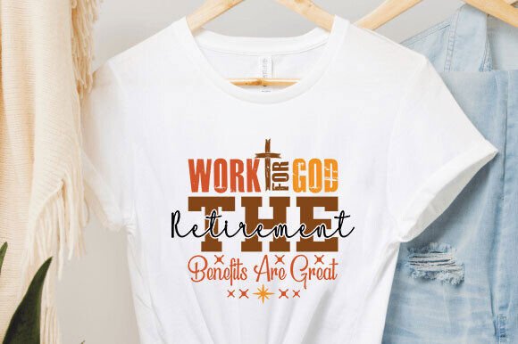 Work for God Christian Sweatshirt SVG – A Faith-Filled Graphic for T-Shirt Designs & Crafting