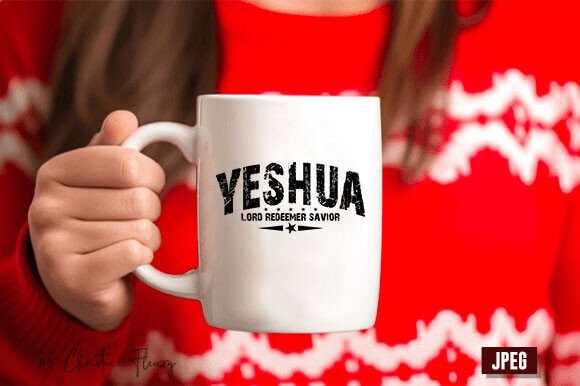 Yeshua Shirt Christian Graphic for T-Shirt & Merchandise Design